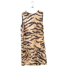 Dolce & Gabbana Robe en soie marron Marron