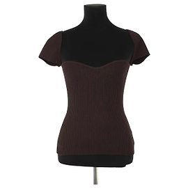 Khaite Top marrone Marrone