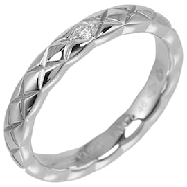 Chanel-Chanel Coco Crush Platinum Diamond Band Ring-Other