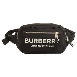Marsupio in nylon nero Burberry Nero