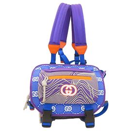 Gucci GG Small Backpack Blue