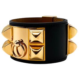 Hermès Pulsera Collier De Chien CDC S Negra Hermes Chamonix Negro