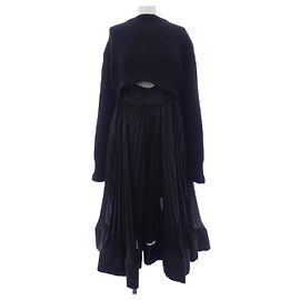Sacai Kleid Schwarz