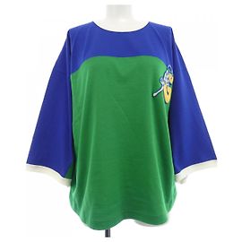 Camiseta de algodón Gucci Azul Verde