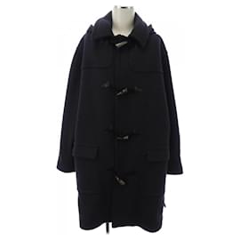 Hermès Hermes Wool Blend Duffle Coat Black