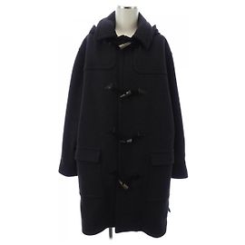 Abrigo Duffle de Mezcla de Lana Hermès Negro