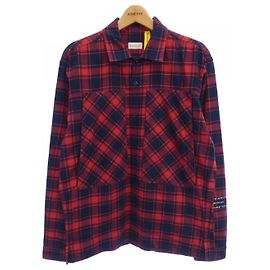Camicia Moncler Genius Rosso Altro