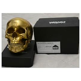 Autre Marque-SELETTI SKULL-Golden