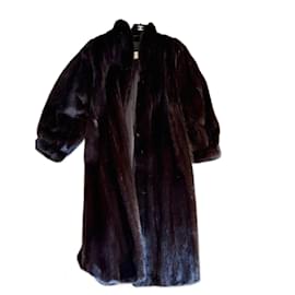Yves Saint Laurent Abrigos, Ropa de abrigo Marrón oscuro