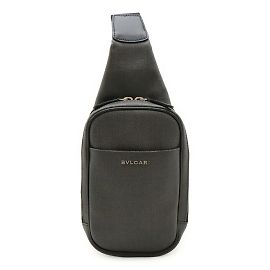 Bulgari Borsa a Spalla Bvlgari Weekend Marrone Nero