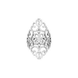 Messika Ring, "Eden", Weißgold, Diamanten. Andere