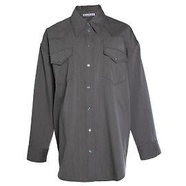 Acne Studios, Camisa externa marrom e cinza Marrom Cinza