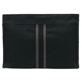Hermès Foulet Clutch Bag Brown Black