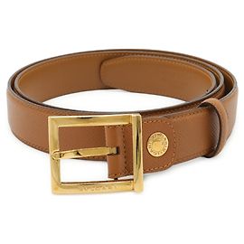 Bulgari Bvlgari Light Brown Canvas and Leather Standard Belt Light brown