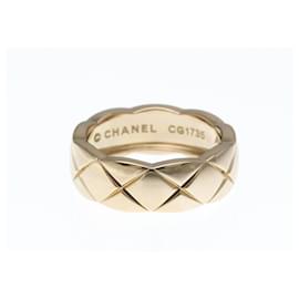 Chanel-Chanel Coco Crush Ring in Pink Gold (18K)-Golden