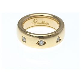 Pomellato Iconica Diamond Ring in Pink Gold Golden