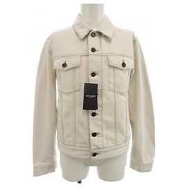 Yves Saint Laurent Saint Laurent Denim Jacket Beige