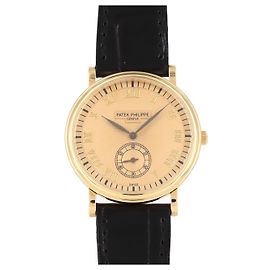 Patek Philippe Calatrava Or Jaune Manuel Doré
