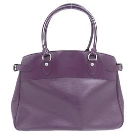 Bolsa Passy Epi Louis Vuitton Roxo