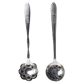 Harry Winston Silbernes Teelöffel-Set Silber
