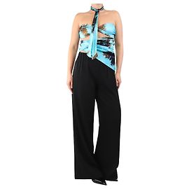 Autre Marque Ensemble en satin turquoise Laneus - taille UK 12 Autre