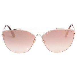 Tom Ford Gold aviator sunglasses Golden