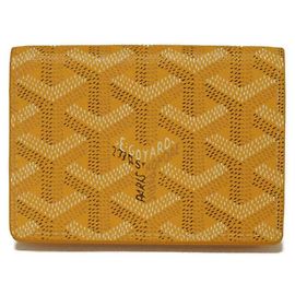 Goyard Malesherbes Card Case Yellow