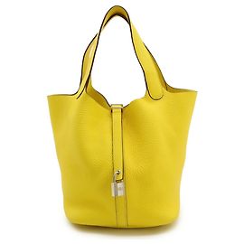Hermès HERMES Picotin Lock MM Borsa a Mano/Borsa Tote D'oro