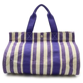 Hermès Bolsa Tote MM Cannes HERMES Cru Roxo