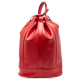 Louis Vuitton Red Epi Randonnee PM Red