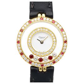 Relógio de Pulso Quartz Chopard Happy Diamonds Outro