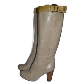 Chloé bottes Beige