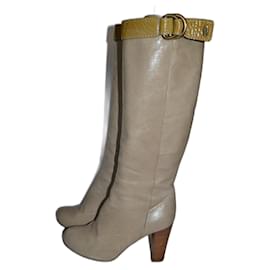 Chloé botas Bege