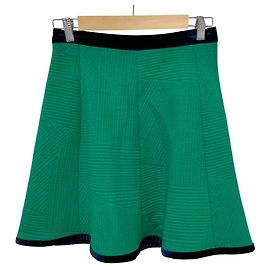 Jupe Mini Stretch Emporio Armani Vert