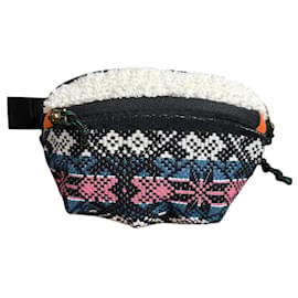 Sacai Native Pattern 2way Bag Black Pink Blue Multiple colors