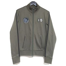 Giacca da track vintage con zip Emporio Armani Verde Cachi