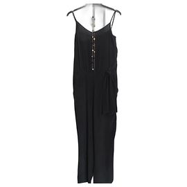 Autre Marque Mono de seda negro Negro