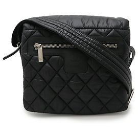 Borsa a Spalla Chanel Coco Cocoon Matelassé Piccola Nero
