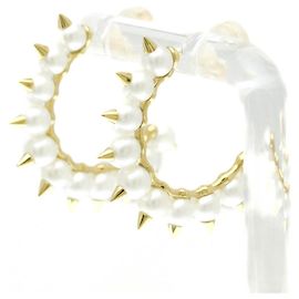 Pendientes de media aro Danger Tribe de Tasaki Dorado
