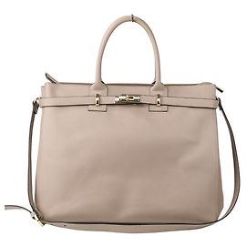 Autre Marque 2-in-1 Rindsledertasche GIANNI NOTARO Beige
