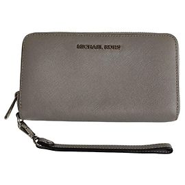 Michael Kors Leather Long Wallet Brown