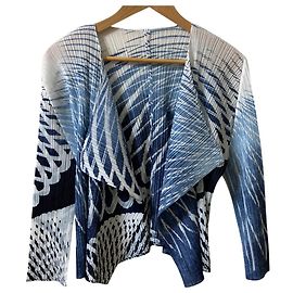 Giacca MOTION PLEATS PLEASE ISSEY MIYAKE Bianco Blu