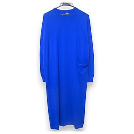 Autre Marque Ron Herman Wool Knit Dress Blue