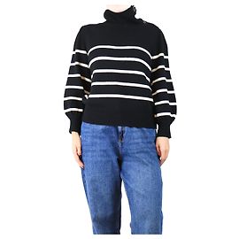 Marc by Marc Jacobs Pull breton rayé noir - taille L Noir