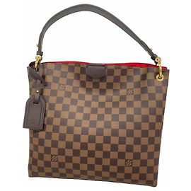 Borsa a Spalla Damier Graceful PM Louis Vuitton Damier ebene