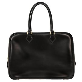Bolsa Plume Hermès em Box Calf 32 Preto