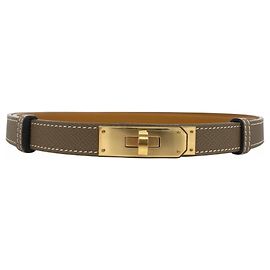 Cinturón Kelly de Hermès en cuero Epsom Otro