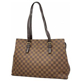 Borsa a Spalla Chelsea Damier Louis Vuitton N51119 Marrone Damier ebene