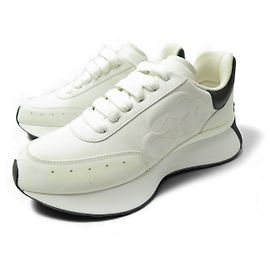 NEUE ALEXANDER MCQUEEN SCHUHE 688548 SNEAKERS 39.5 IT 40.5 FR Weiß