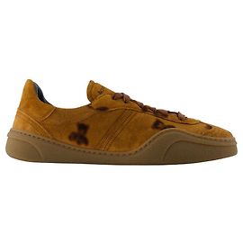 Baskets Bars Teddy Imprimé - Acne Studios - Cuir - Kaki Vert Kaki